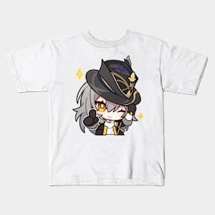 Honkai Star Rail Chibi Stelle- Harmony Kids T-Shirt